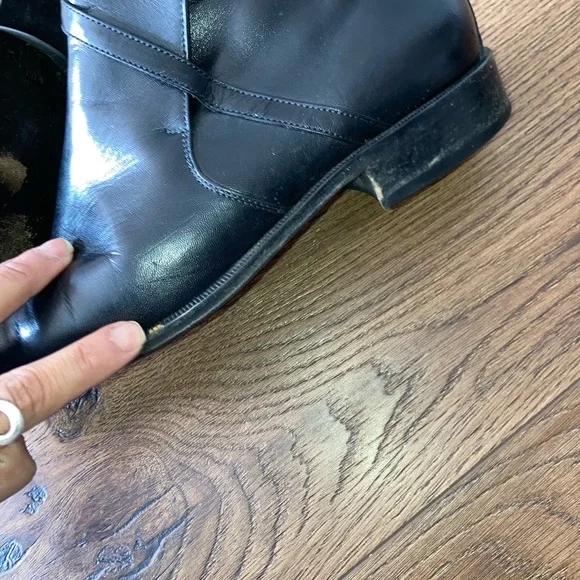 Bally Mens Black Leather Chukka Boots size 8 - Picture 7 of 8